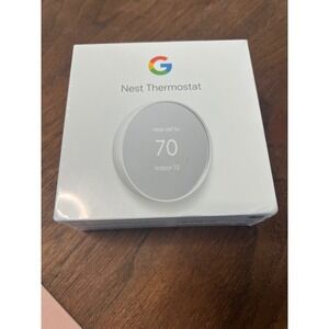 Google Nest Thermostat Snow White Smart WiFi Programmable G4CVZ GA01334-US NEW